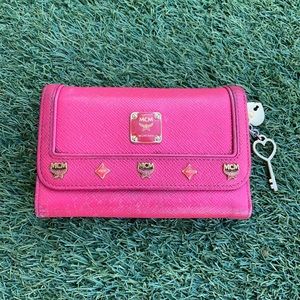 MCM Pink wallet
